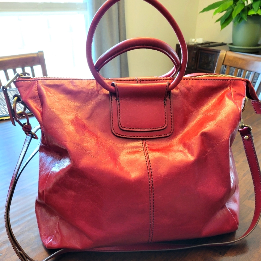 Red Shelia Hobo purse